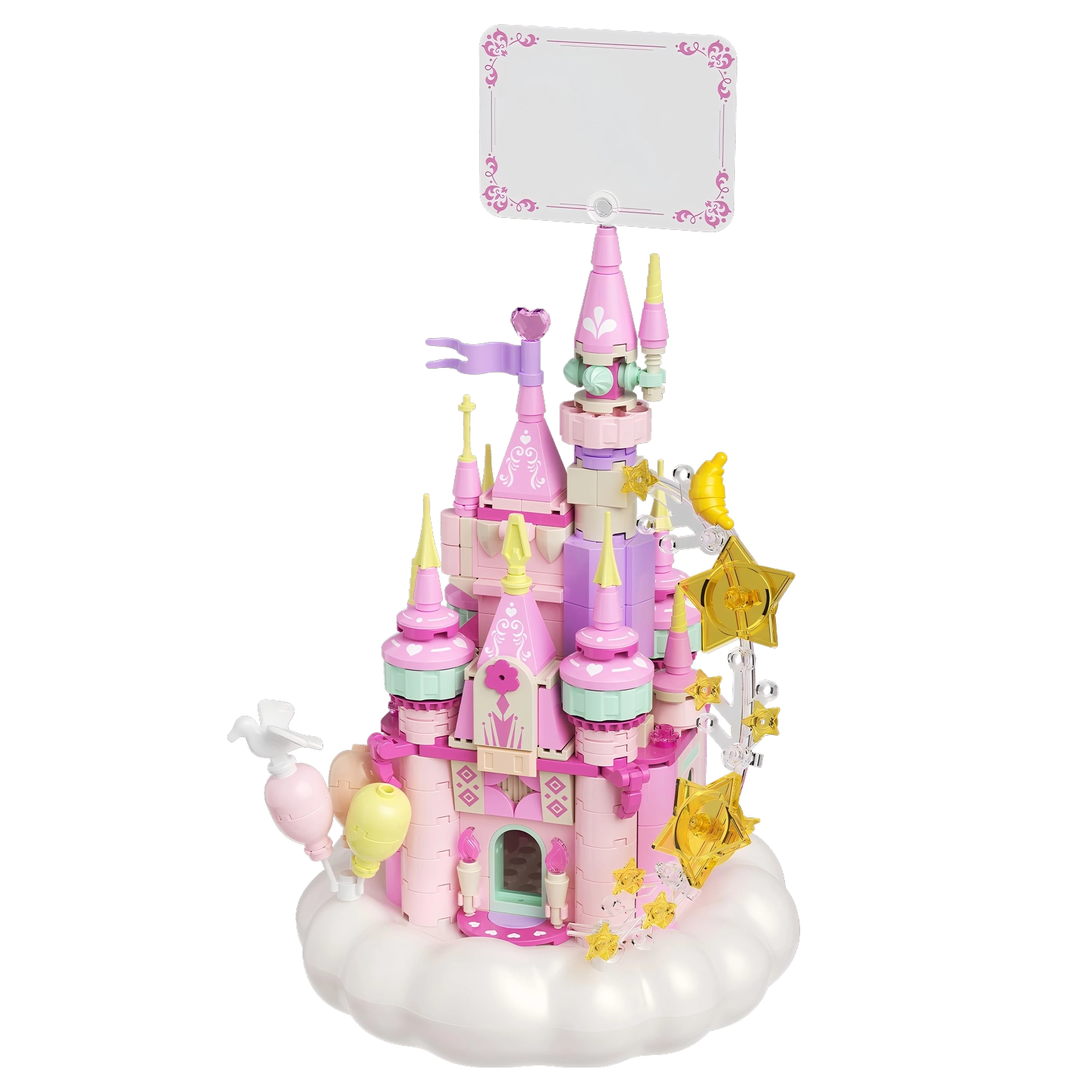 Набор для сборки модели светящегося замка мечты JAKI, высококачественные строительные блоки, домашняя игрушка, украшение, подарок на день рождения для девочек
Набор для сборки модели светящегося замка мечты JAKI, высококачественные строительные блоки, домашняя игрушка, украшение, подарок на день рождения для девочек