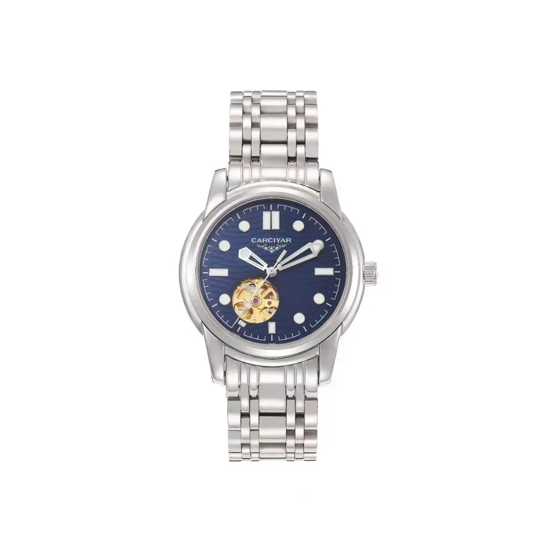 CARCIYAR Men's Mechanical Watch with Japanese Movement, 904L Stainless Steel, World Time, Ultra-Thin Model
CARCIYAR Men's Mechanical Watch with Japanese Movement, 904L Stainless Steel, World Time, Ultra-Thin Model