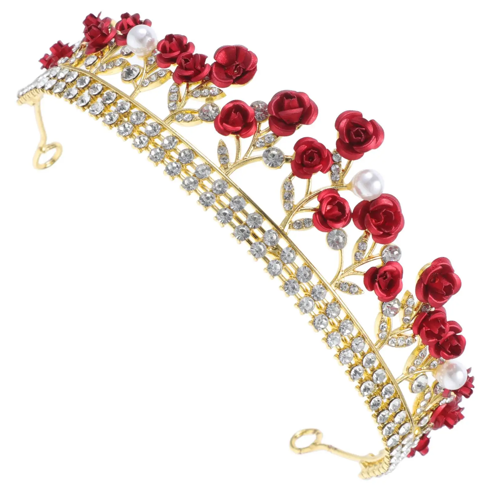 Bridal Crown Headpiece Crystal Design Lightweight Wedding Accessories Engagement Parties Headdress Hair Band Hoop Jewelries
Bridal Crown Headpiece Crystal Design Lightweight Wedding Accessories Engagement Parties Headdress Hair Band Hoop Jewelries