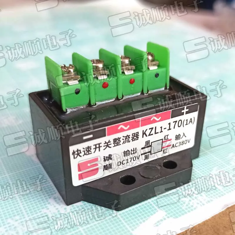 KZL1-170 1A быстрое переключение двигатель выпрямителя тока источник питания тормоза AC 380V DC 170V
KZL1-170 1A быстрое переключение двигатель выпрямителя тока источник питания тормоза AC 380V DC 170V
