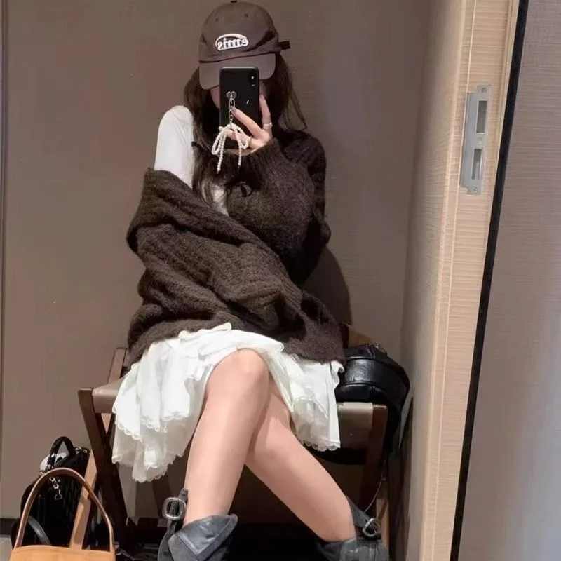 Mid-Long Cardigans Woman Winter Womens Summer Openwork Mesh Basic Knitthing Bohemian Crew-Neck Low-Neck Off-The-Shoulder Glitter
Mid-Long Cardigans Woman Winter Womens Summer Openwork Mesh Basic Knitthing Bohemian Crew-Neck Low-Neck Off-The-Shoulder Glitter