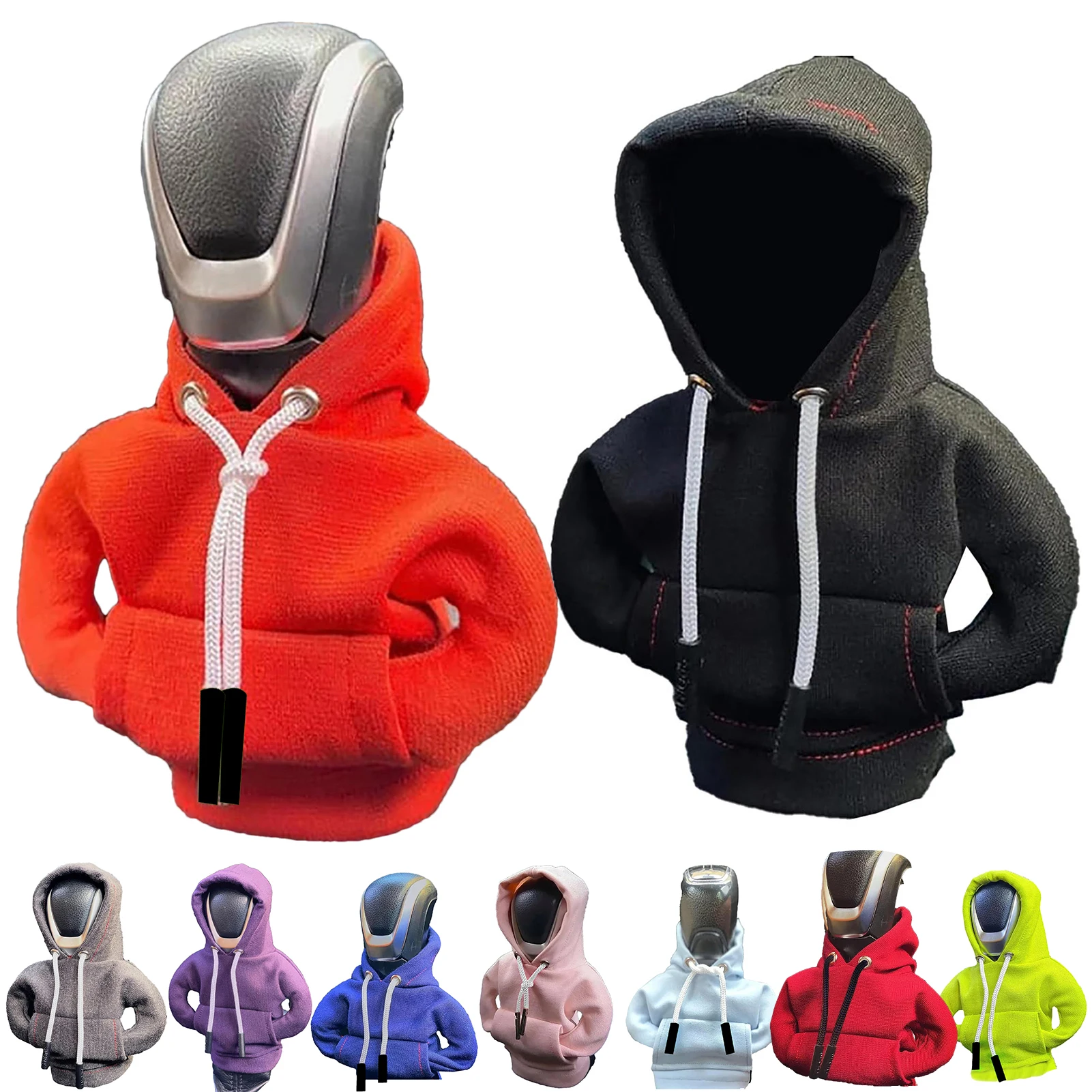 Car Shift Lever Hoodie Cover Fashion Auto Speed Lever Sweatshirt Warm Gear Shift Collar Manual and Automatic Cars Knob Protector
Car Shift Lever Hoodie Cover Fashion Auto Speed Lever Sweatshirt Warm Gear Shift Collar Manual and Automatic Cars Knob Protector