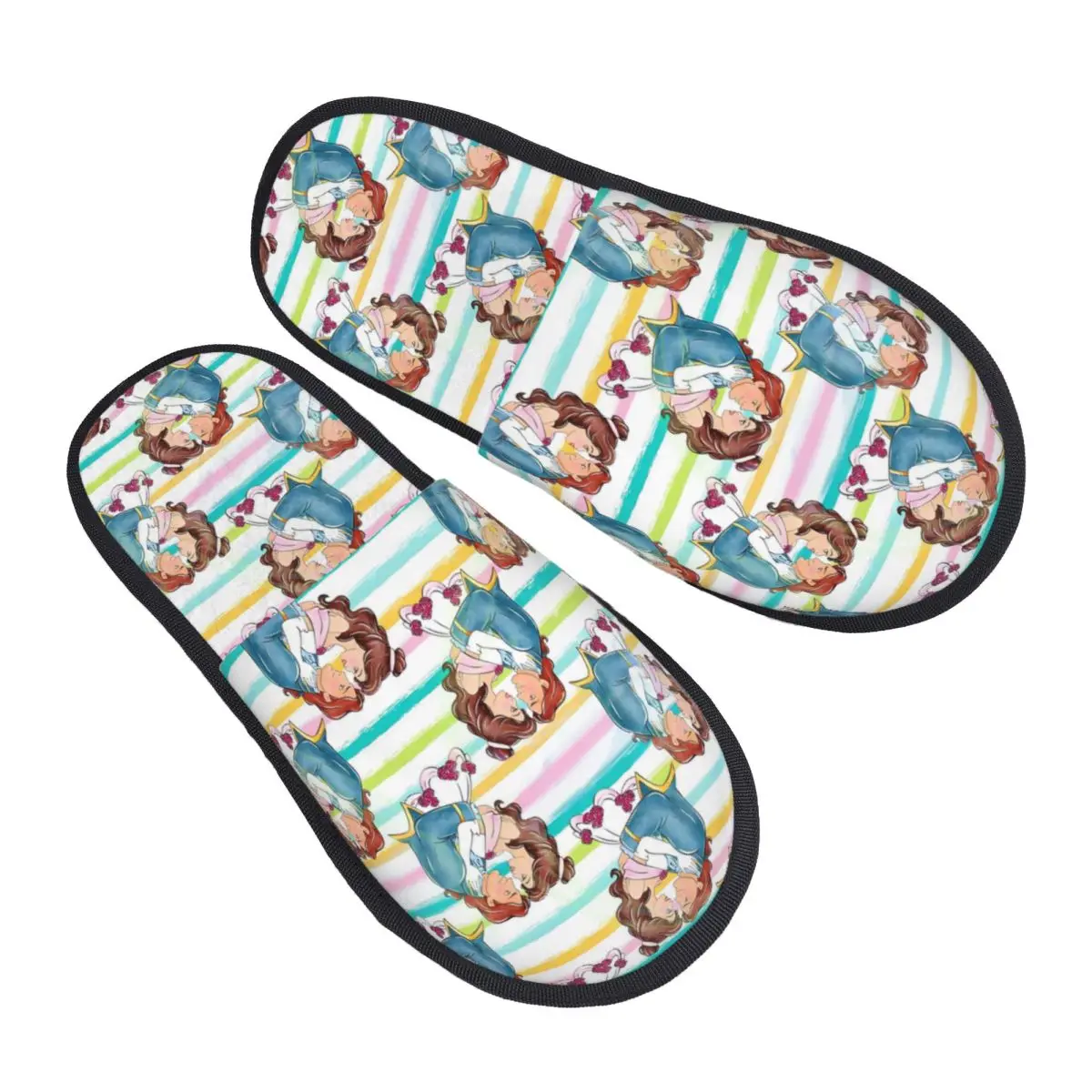 Изготовленные на заказ домашние тапочки из мягкой пены с эффектом памяти «Красавица и чудовище», женские сказочные уютные теплые нескользящие тапочки
Изготовленные на заказ домашние тапочки из мягкой пены с эффектом памяти «Красавица и чудовище», женские сказочные уютные теплые нескользящие тапочки