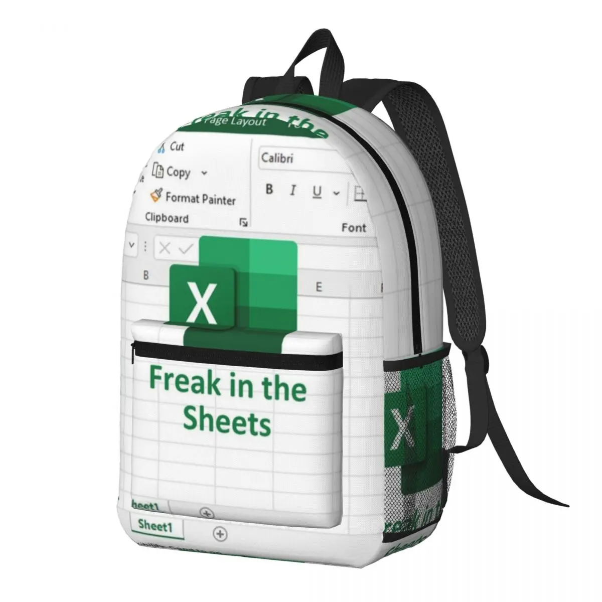 Freak In The Sheets Excel Spreadsheet Backpack Daypack Large Capacity Children BookBag School Bag Shoulder Bags for Men Women
Freak In The Sheets Excel Spreadsheet Backpack Daypack Large Capacity Children BookBag School Bag Shoulder Bags for Men Women