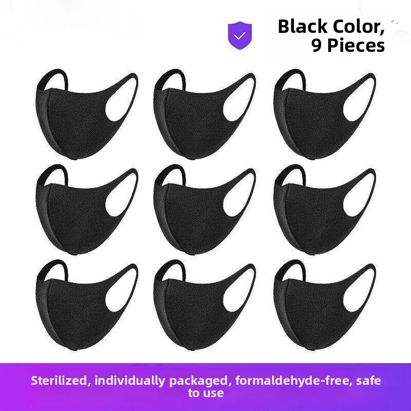Japanese Style 3D Sponge Mask Unisex Fashionable Black Dustproof Sunscreen Mask Medical Environment Headband Type Children's ...
Japanese Style 3D Sponge Mask Unisex Fashionable Black Dustproof Sunscreen Mask Medical Environment Headband Type Children's ...