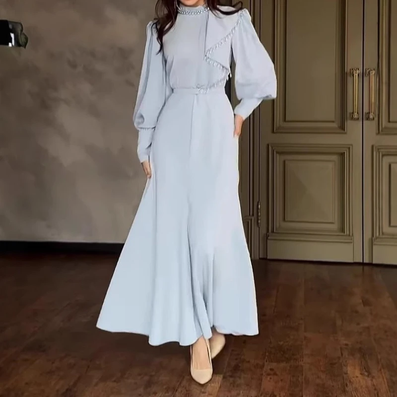 Elegant and Irregularly Spliced Women's Party Dress in The Spring and Autumn of 2025
Elegant and Irregularly Spliced Women's Party Dress in The Spring and Autumn of 2025
