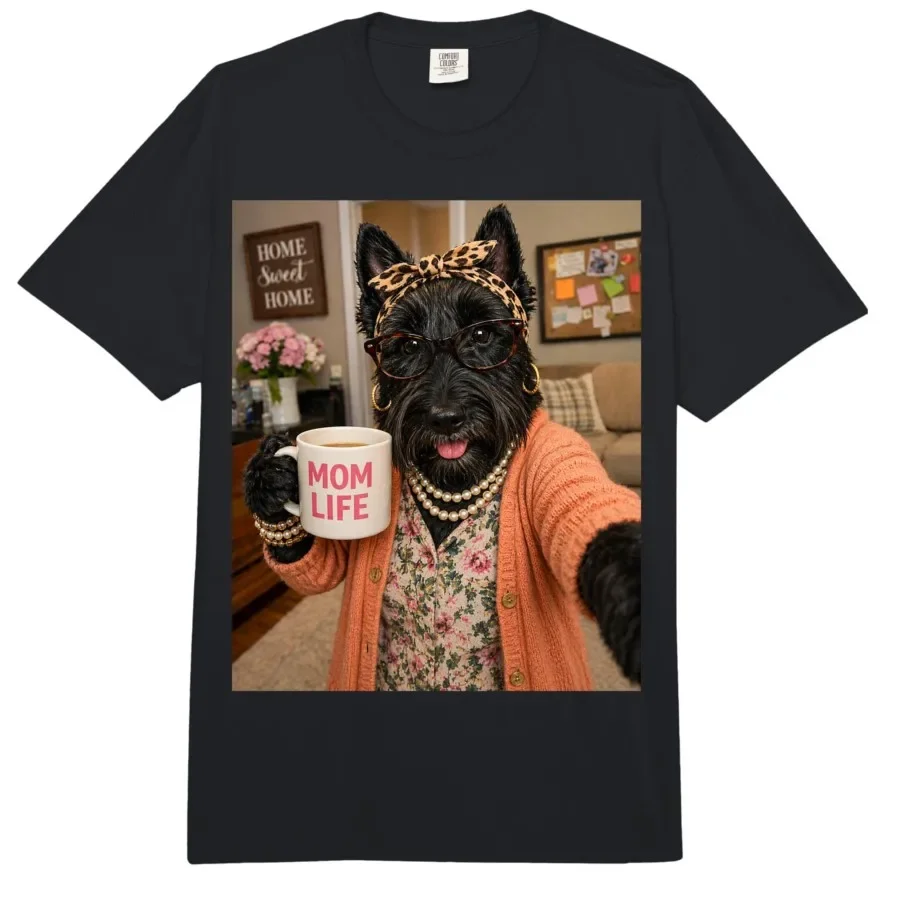 Scottish Terrier Scottie Selfie Meme Humor Mom Mommy Love T-shirt For Men Women 100% Cotton T Shirts Short Sleeve Tops 0413-2
Scottish Terrier Scottie Selfie Meme Humor Mom Mommy Love T-shirt For Men Women 100% Cotton T Shirts Short Sleeve Tops 0413-2