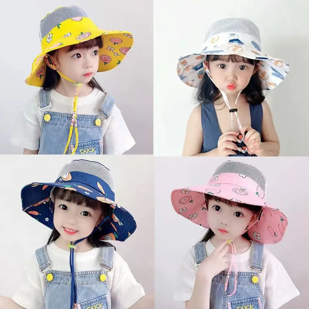 New Cartoon Print Baby Sunshade Hat Mesh Wide Brim Kids Fisherman Hat Breathable Sunshade Hat
New Cartoon Print Baby Sunshade Hat Mesh Wide Brim Kids Fisherman Hat Breathable Sunshade Hat