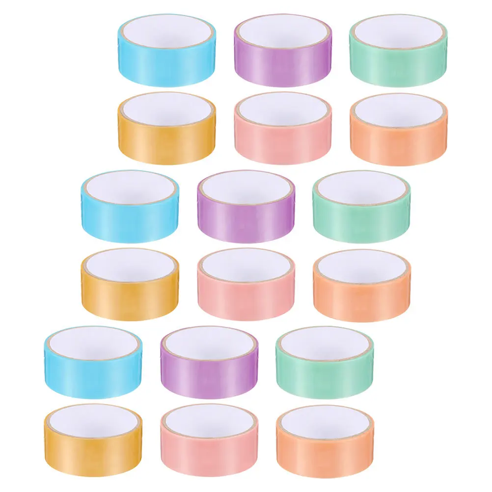 18 Rolls Pearl Colored Sticky Ball Tape Set Decorative Adhesive Tapes for DIY Journals Notebooks Craft Projects
18 Rolls Pearl Colored Sticky Ball Tape Set Decorative Adhesive Tapes for DIY Journals Notebooks Craft Projects