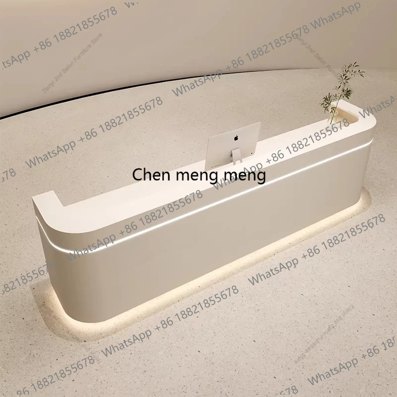 Nordic Cream Style Reception Desk Simple Company Beauty Salon Cashier Counter Training Institution Hospital Office Furniture
Nordic Cream Style Reception Desk Simple Company Beauty Salon Cashier Counter Training Institution Hospital Office Furniture
