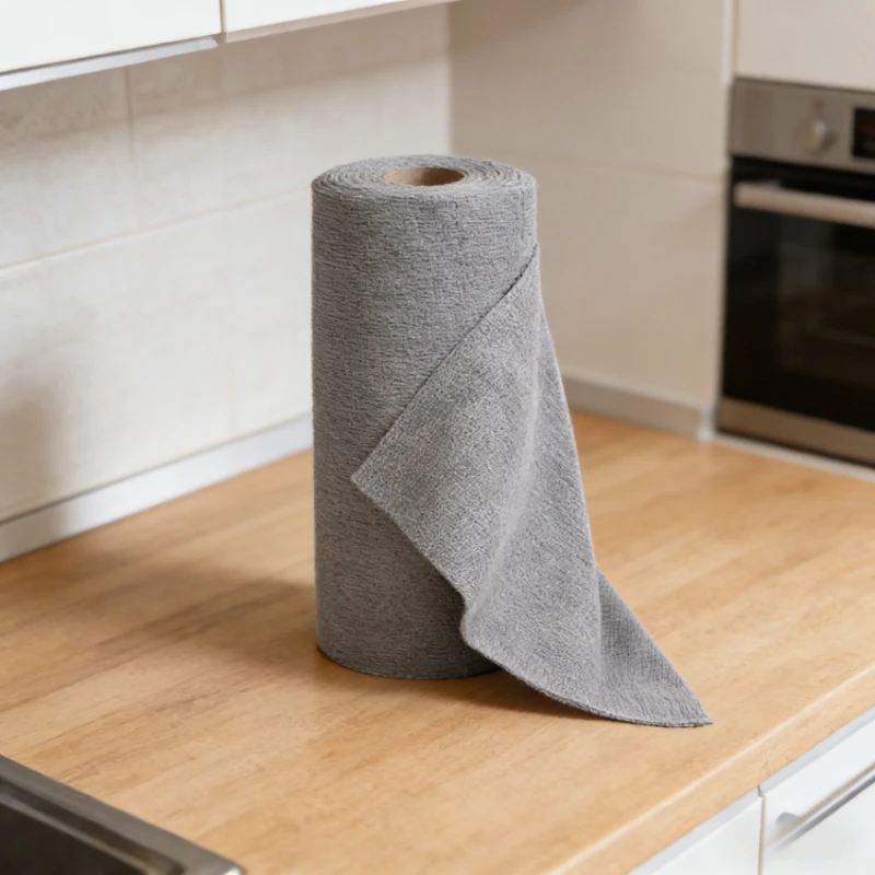 New Roll of Disposable Cloth Reusable for Both Dry and Wet Use Tearable for Lazy People Ultra-fine Fiber Cloth Roll for Kitchen
New Roll of Disposable Cloth Reusable for Both Dry and Wet Use Tearable for Lazy People Ultra-fine Fiber Cloth Roll for Kitchen