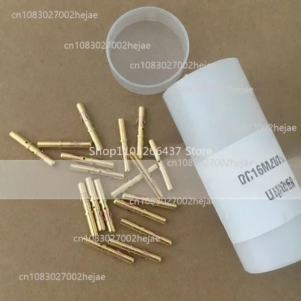 10PCS RC16M23K genuine spot round connector contact 16-20AWG female crimping Souriu 
10PCS RC16M23K genuine spot round connector contact 16-20AWG female crimping Souriu