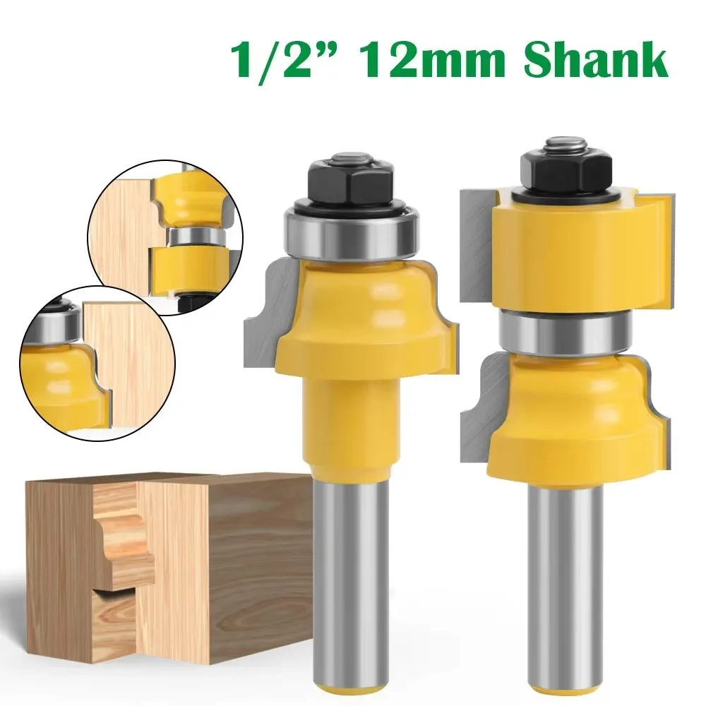 2 шт./компл. 1/2 "12,7 мм 12 мм фреза с хвостовиком, резьба по дереву, фрезы для оконной створки, фрезы для стеклянной двери, шиповая фреза, деревообработка
2 шт./компл. 1/2 "12,7 мм 12 мм фреза с хвостовиком, резьба по дереву, фрезы для оконной створки, фрезы для стеклянной двери, шиповая фреза, деревообработка