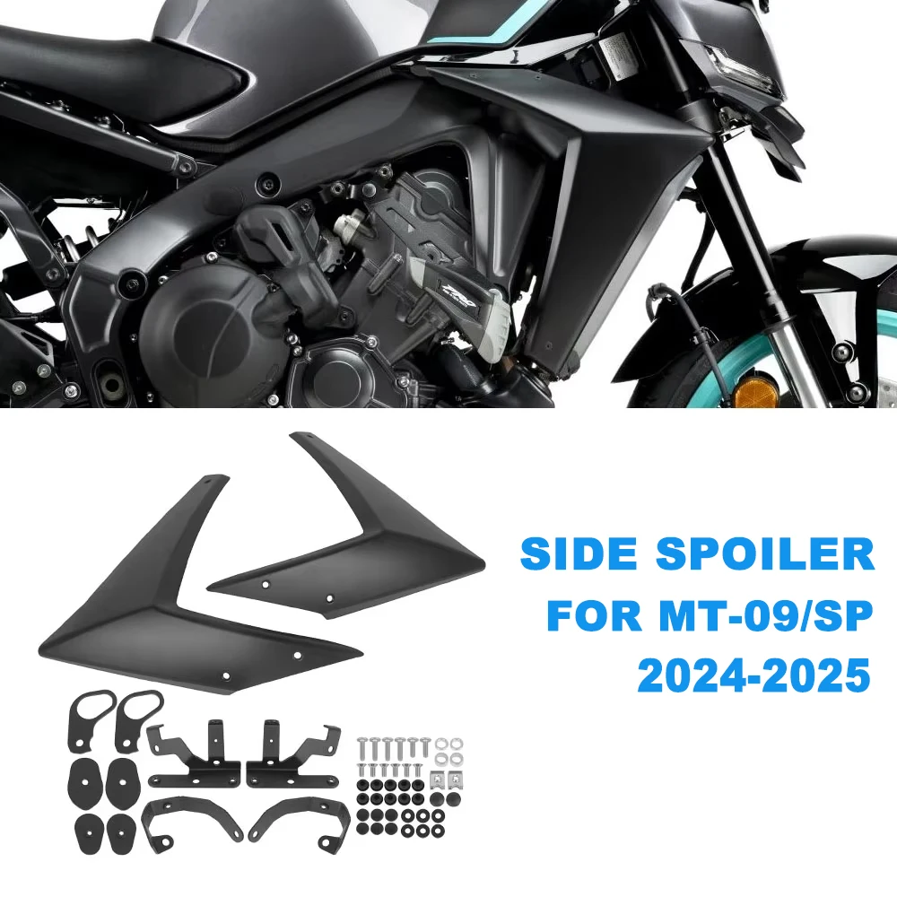 For YAMAHA MT-09 MT09 SP MT 09 Y-AMT 2024-2025 Motorcycle Alerons Laterals Naked Side Spoilers Aerodynamic Wing Deflector
For YAMAHA MT-09 MT09 SP MT 09 Y-AMT 2024-2025 Motorcycle Alerons Laterals Naked Side Spoilers Aerodynamic Wing Deflector