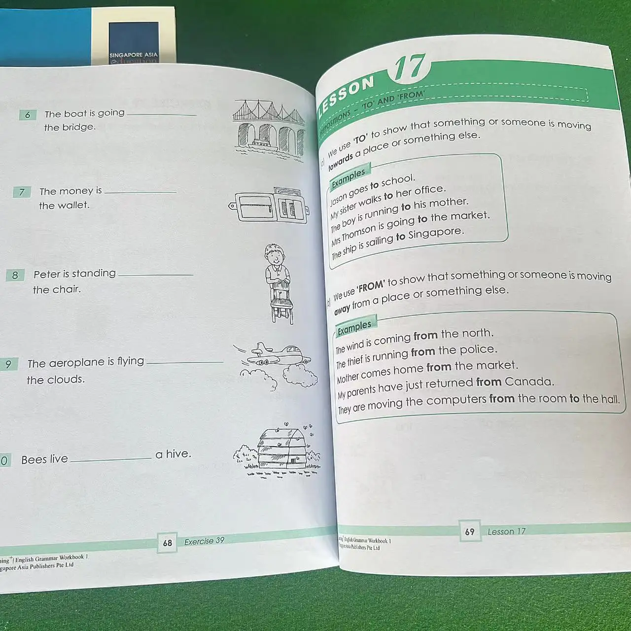 SAP Learning English Grammar (Singapore English 1-6) grammar workbooks for primary school students and children.
SAP Learning English Grammar (Singapore English 1-6) grammar workbooks for primary school students and children.