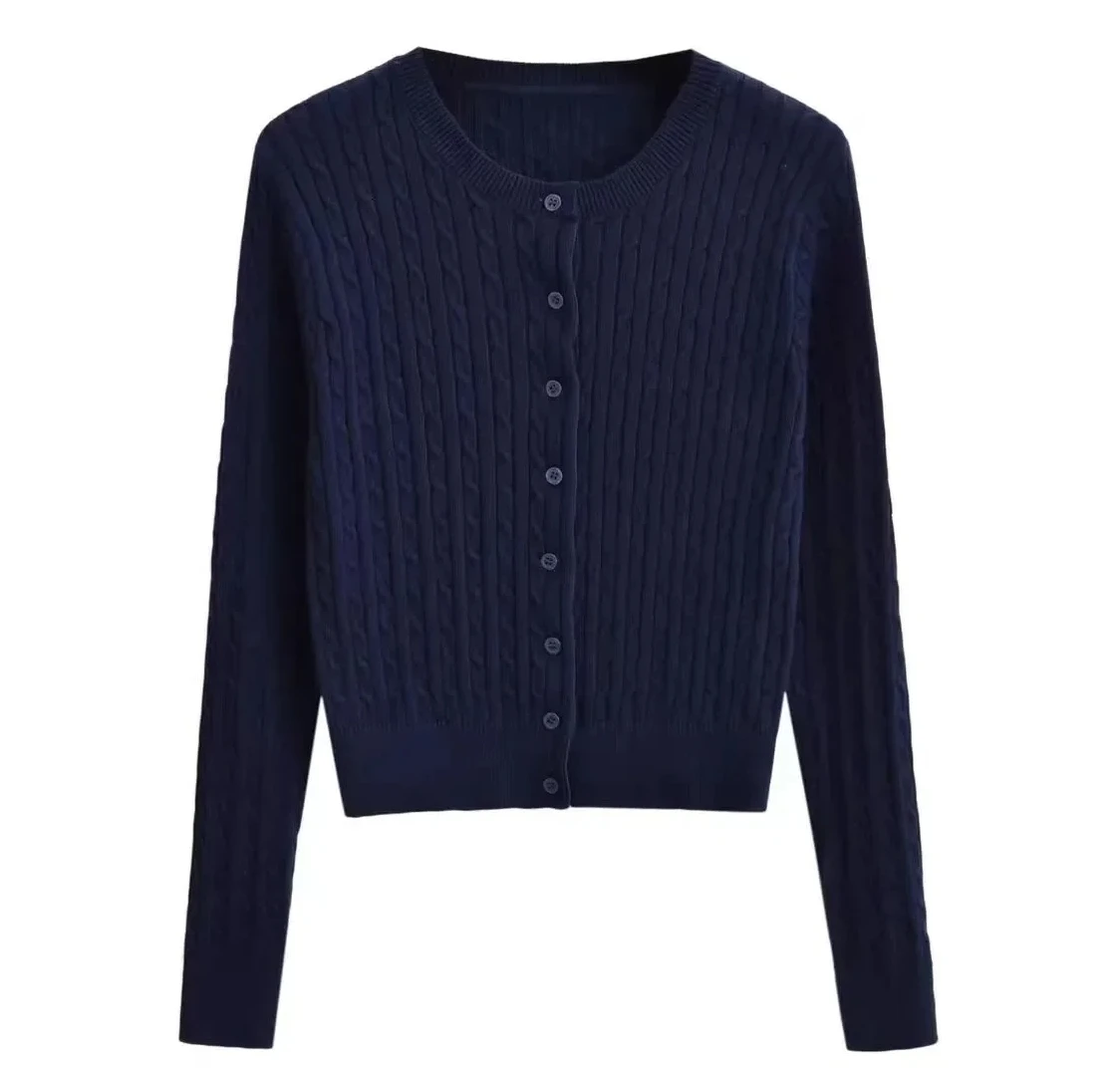 Premium Korean Twisted Knit Open Cardigan Sweater Women's Slim Fit ort Base Layer Outerwear Top for Autumn
Premium Korean Twisted Knit Open Cardigan Sweater Women's Slim Fit ort Base Layer Outerwear Top for Autumn