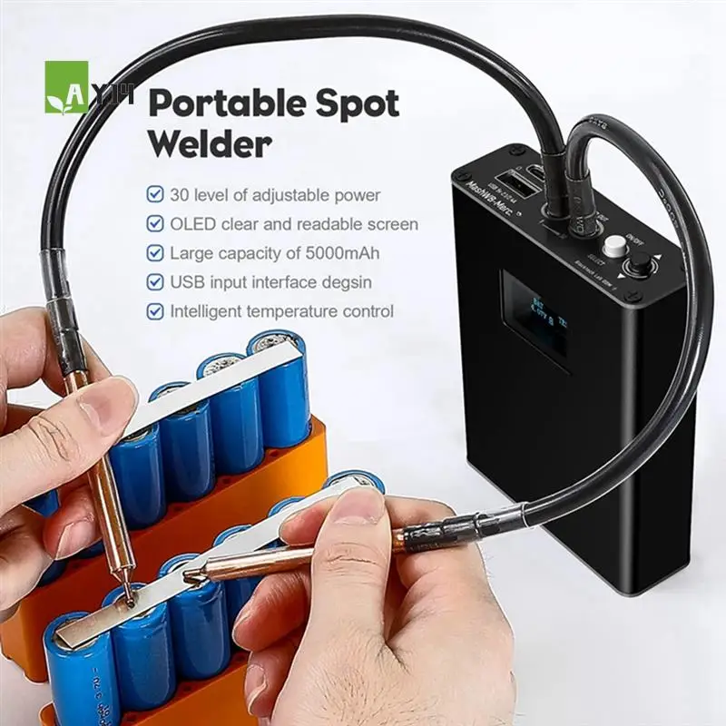 AY14 -Spot Welder Spot Welding Equipment 30 Gear With LCD Screen, Energy Storage 5000Mah For 18650 Battery
AY14 -Spot Welder Spot Welding Equipment 30 Gear With LCD Screen, Energy Storage 5000Mah For 18650 Battery