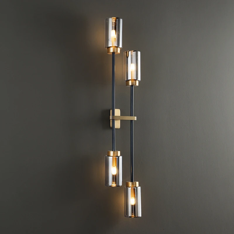 Modern Golden Minimalist Wall Lights Glass Art Design Sconce Lamp Indoor Ailse Stair Decor Light Parlor Bedroom Cafe Wall Lights
Modern Golden Minimalist Wall Lights Glass Art Design Sconce Lamp Indoor Ailse Stair Decor Light Parlor Bedroom Cafe Wall Lights