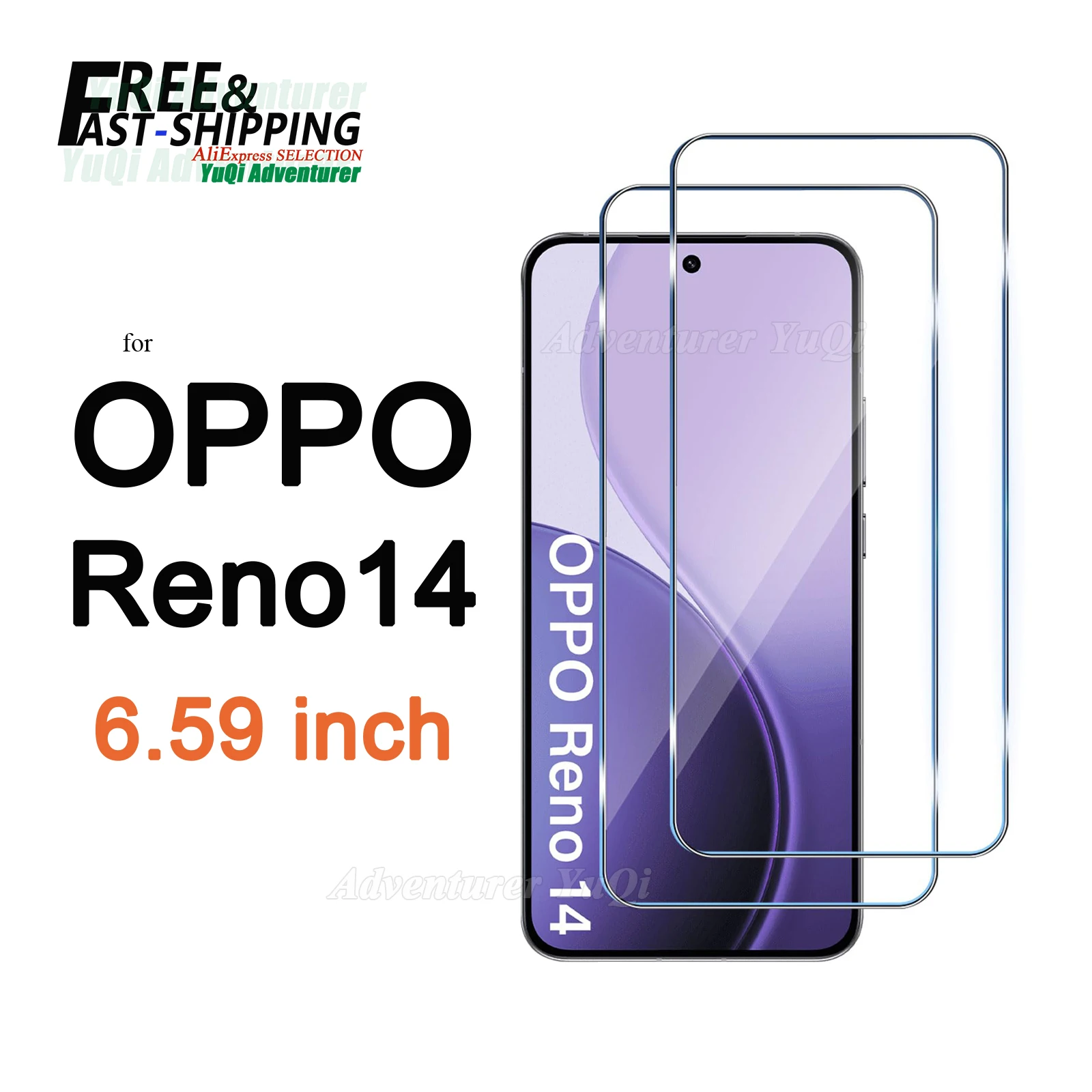Screen Protector For OPPO Reno14 6.59 inch Tempered Glass NOT Full Cover HD Crystal 9H Anti Scratch Case Friendly
Screen Protector For OPPO Reno14 6.59 inch Tempered Glass NOT Full Cover HD Crystal 9H Anti Scratch Case Friendly
