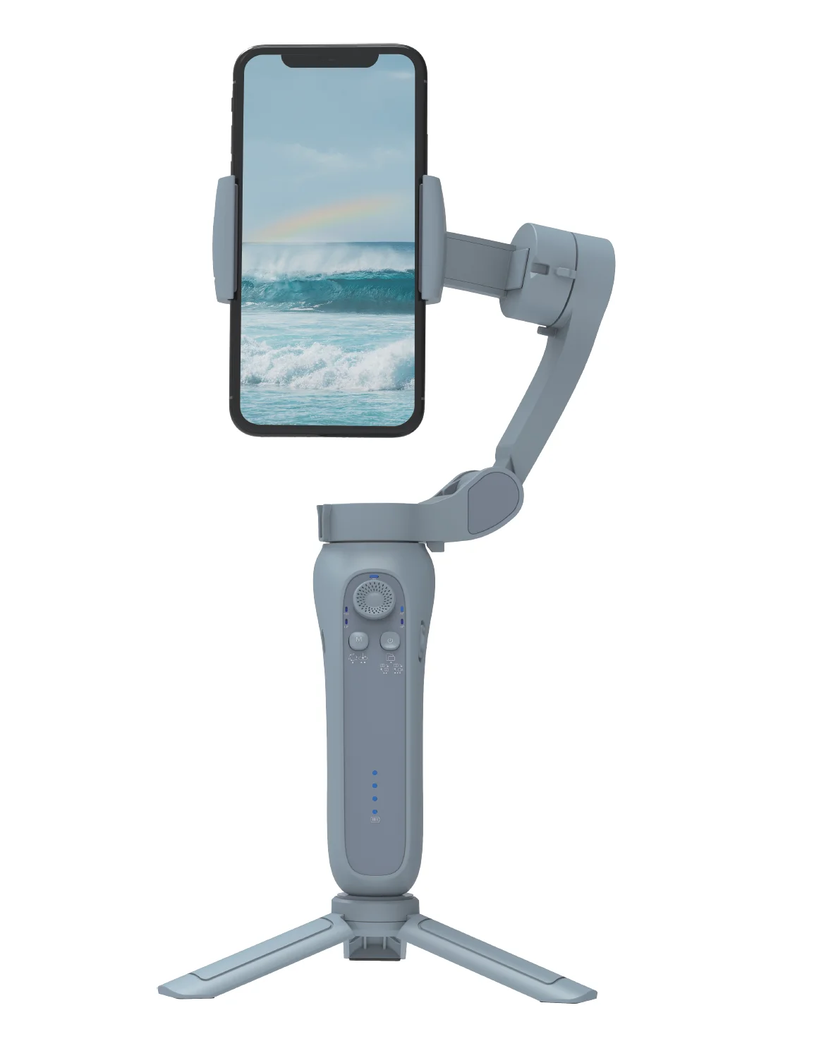 360 Tripod Selfie Stick 3-axis Gimbal Stabilizer AI Tracking Built-in Extension Rod 2500mAh Battery Phone Holder for IOS/Android
360 Tripod Selfie Stick 3-axis Gimbal Stabilizer AI Tracking Built-in Extension Rod 2500mAh Battery Phone Holder for IOS/Android