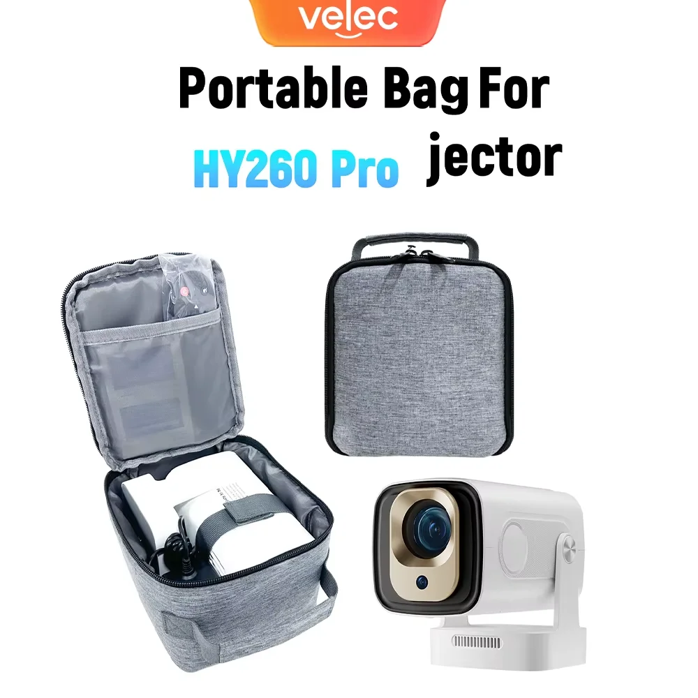 Velec Projector Storage Bag For HY260 Pro HY310 Protective Case Box Projector Bluetooth Speaker Protection Portbale Accessories
Velec Projector Storage Bag For HY260 Pro HY310 Protective Case Box Projector Bluetooth Speaker Protection Portbale Accessories