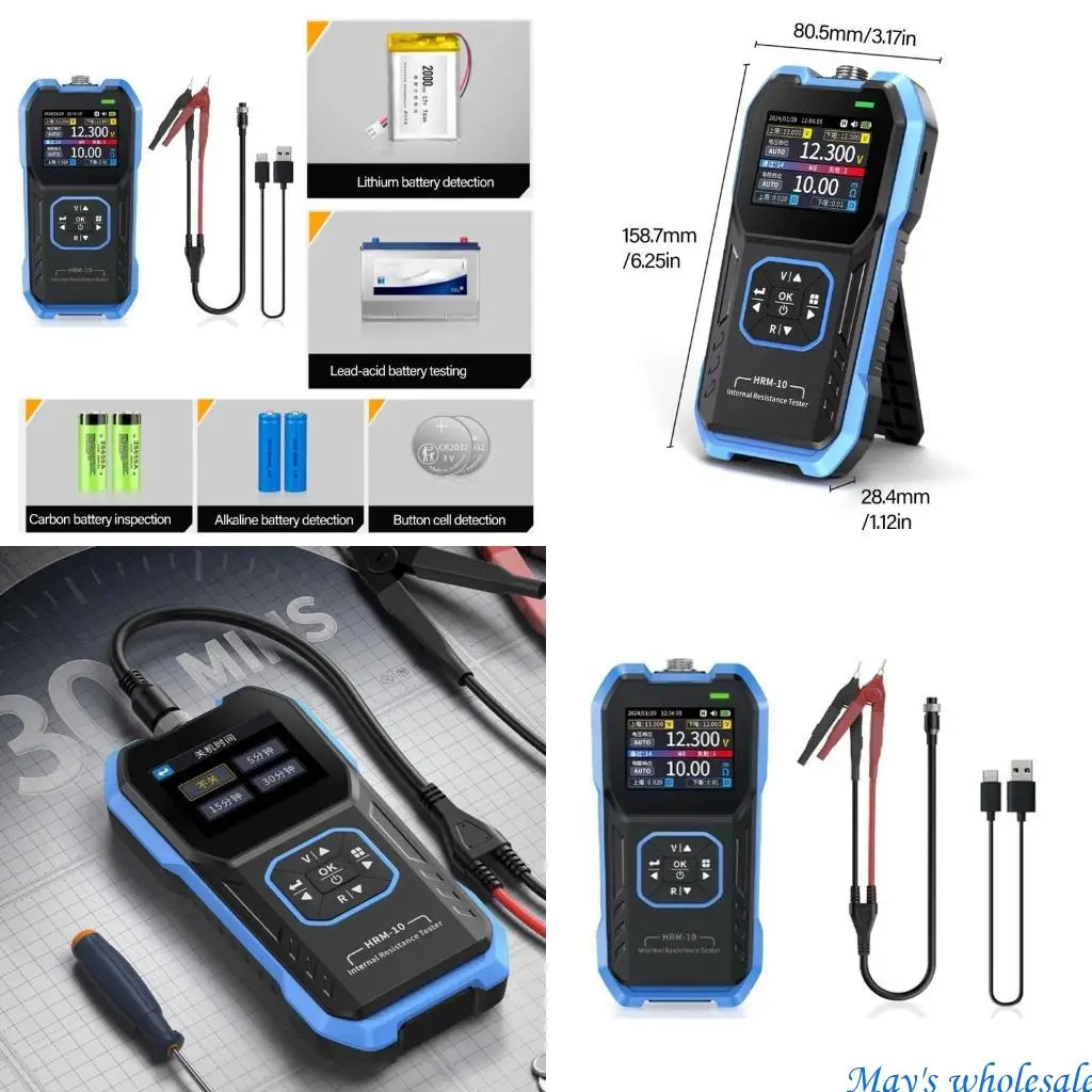 Small Designs Battery Tester for Accurate Voltages & Resistance Measurement 448A
Small Designs Battery Tester for Accurate Voltages & Resistance Measurement 448A