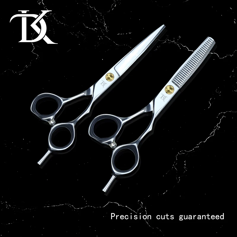 Titan Scissors 440c Stainless Steel Scissors DK Dynasty series inch Comprehensive scissors Hair Scissors Cutting Thinning Stylin
Titan Scissors 440c Stainless Steel Scissors DK Dynasty series inch Comprehensive scissors Hair Scissors Cutting Thinning Stylin