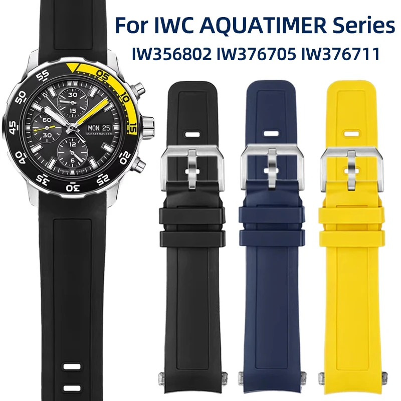 For IWC Aquatimer watch Curved end fluororubber strap IW356802 IW376705 IW376711 Quick Release waterproof rubber watch band 22mm
For IWC Aquatimer watch Curved end fluororubber strap IW356802 IW376705 IW376711 Quick Release waterproof rubber watch band 22mm