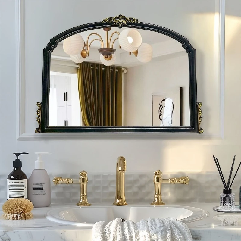 New French Retro Carved Bathroom Mirror Wall Art Photo Frame Decorative Mirror Dresser Makeup Bathroom
New French Retro Carved Bathroom Mirror Wall Art Photo Frame Decorative Mirror Dresser Makeup Bathroom