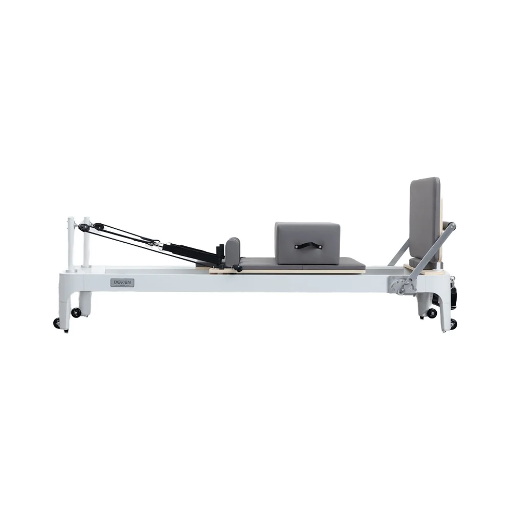 Hot Quality Customization Fitness Equipment Durable Pilates Reformer Aluminum Alloy Bed with Korean-made Springs Pilates Machine
Hot Quality Customization Fitness Equipment Durable Pilates Reformer Aluminum Alloy Bed with Korean-made Springs Pilates Machine