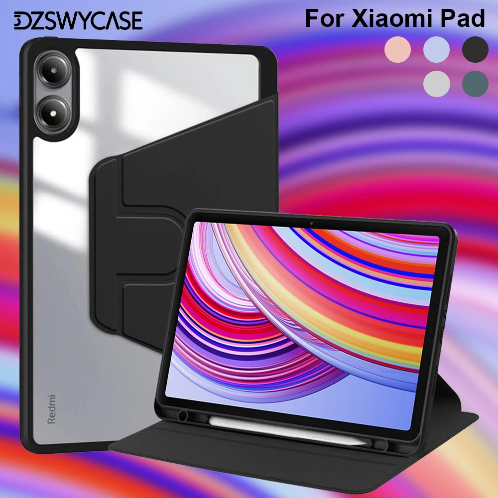Rotating Case for RedMi Pad Pro 12.1inch, Pad SE 11 8.7, RedMi Pad 2 11, Xiaomi Pad 7/7 Pro 11.2in, MiPad 6/6 Pro 11in Cover
Rotating Case for RedMi Pad Pro 12.1inch, Pad SE 11 8.7, RedMi Pad 2 11, Xiaomi Pad 7/7 Pro 11.2in, MiPad 6/6 Pro 11in Cover