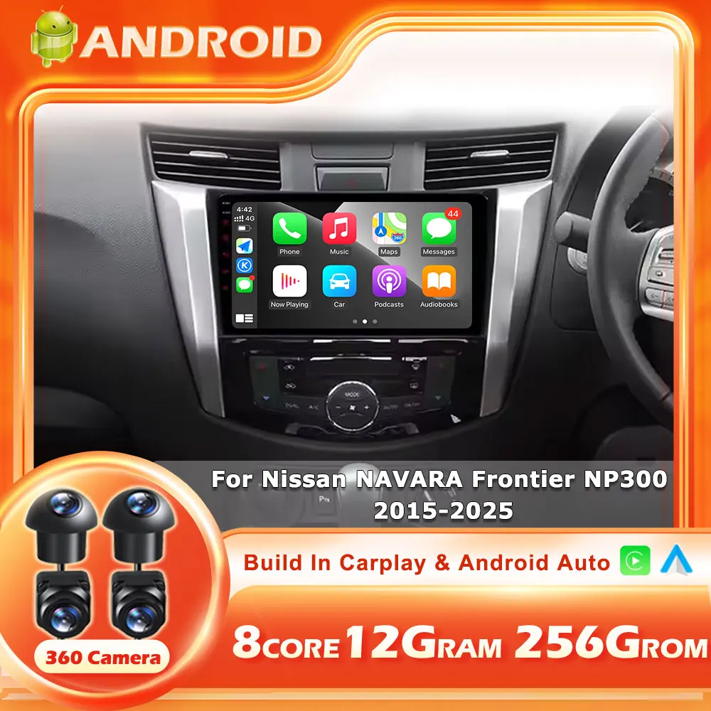 Android 14 Auat For Nissan NAVARA Frontier NP300 2015-2025 Car Radio Stereo Multimedia Video GPS Navigation Player QLED screen
Android 14 Auat For Nissan NAVARA Frontier NP300 2015-2025 Car Radio Stereo Multimedia Video GPS Navigation Player QLED screen