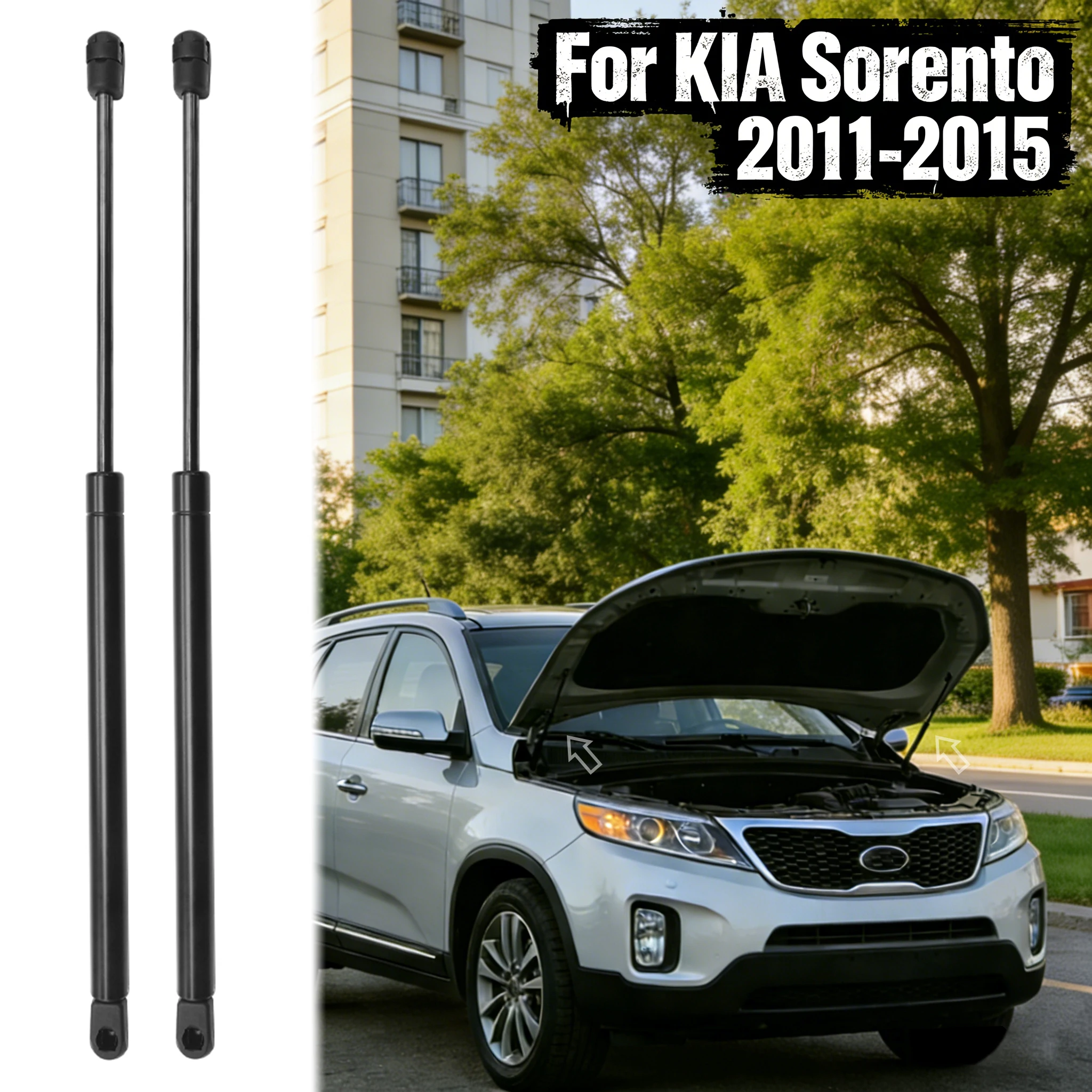 2pcs Car Front Bonnet Gas Spring Struts Hood Lift Supports Shocks Dampers Auto Accessories SG350009 For KIA Sorento 2011-2015
2pcs Car Front Bonnet Gas Spring Struts Hood Lift Supports Shocks Dampers Auto Accessories SG350009 For KIA Sorento 2011-2015