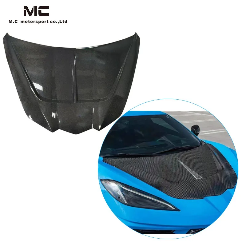 For Chevrolet Corvette C8 Carbon Fiber Hood Carbon Fiber Hood Bonnet 2022-IN
For Chevrolet Corvette C8 Carbon Fiber Hood Carbon Fiber Hood Bonnet 2022-IN