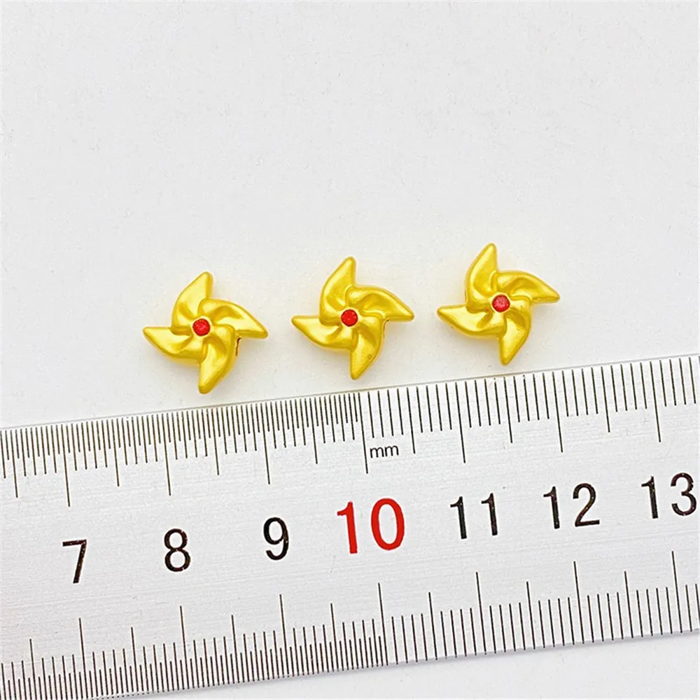 Ancient Gold Zircon Rotating Small Windmill Through Hole Bead Spacer Handmade DIY Bracelet Necklace Jewelry Material Accessories
Ancient Gold Zircon Rotating Small Windmill Through Hole Bead Spacer Handmade DIY Bracelet Necklace Jewelry Material Accessories
