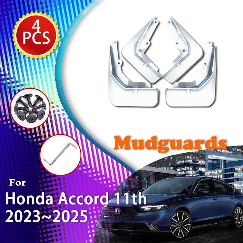 Автомобильные диски, передние и задние брызговики для Honda Accord CY 11th 2023 2024 2025, брызговик, грязеотталкивающий брызговик, брызговик, автомобильные аксессуары
Автомобильные диски, передние и задние брызговики для Honda Accord CY 11th 2023 2024 2025, брызговик, грязеотталкивающий брызговик, брызговик, автомобильные аксессуары