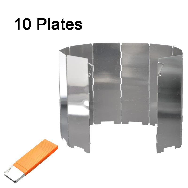 Stove Windscreen 10 Plates Outdoor Camping Cooking Aluminum Windscreen with Drawstring Bag Lightweight Butane Burner Windshield
Stove Windscreen 10 Plates Outdoor Camping Cooking Aluminum Windscreen with Drawstring Bag Lightweight Butane Burner Windshield