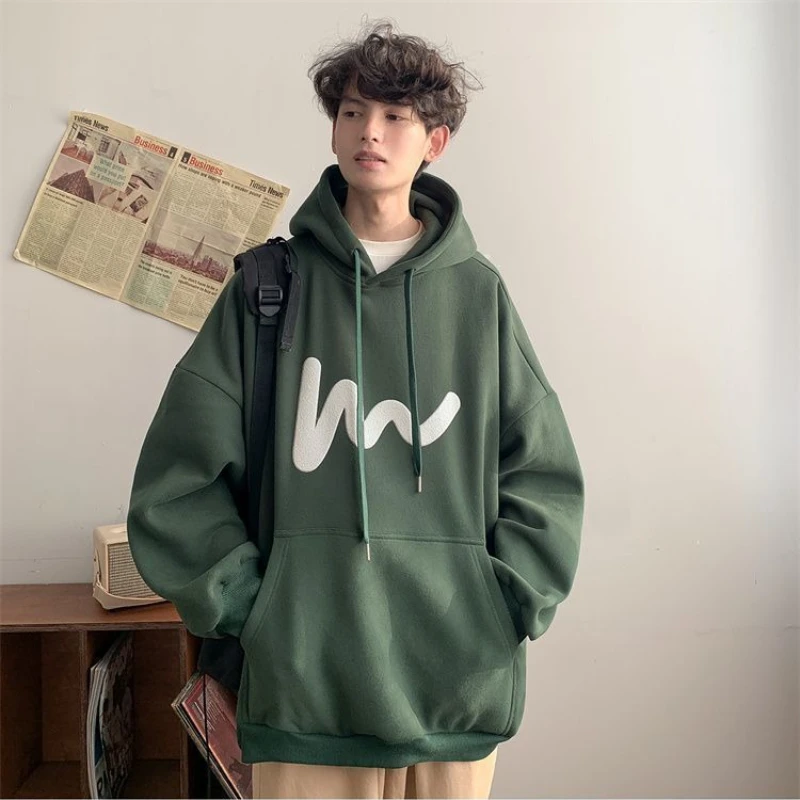 Hip Hop Plus Size Male Hoodie Fleece-lined and Extra Thick High Quality Aesthetic Harajuku Fashion Cheap Men's Hooded Sweatshirt
Hip Hop Plus Size Male Hoodie Fleece-lined and Extra Thick High Quality Aesthetic Harajuku Fashion Cheap Men's Hooded Sweatshirt