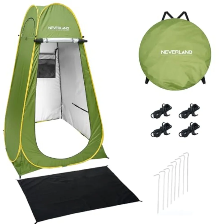 Pop up Privacy Shower Tent - Portable Changing Shower Tent Dressing Room Bathroom Outdoor Rain Shelter for Camping Hiking Beach
Pop up Privacy Shower Tent - Portable Changing Shower Tent Dressing Room Bathroom Outdoor Rain Shelter for Camping Hiking Beach