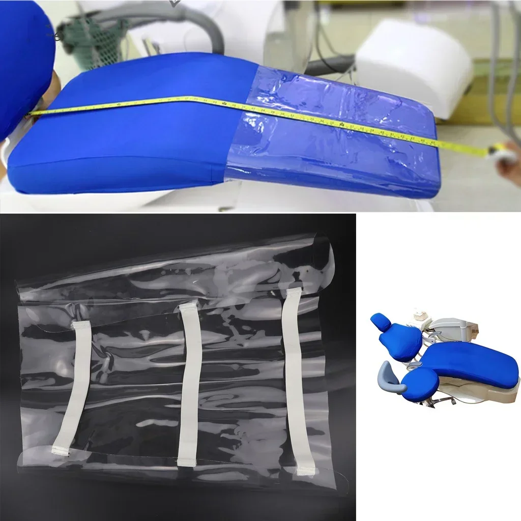 Dental Chair Seat Cover Chair Cover Transparent Dustproof Cover with Protective Elastic Straps Dentistry Accessories
Dental Chair Seat Cover Chair Cover Transparent Dustproof Cover with Protective Elastic Straps Dentistry Accessories