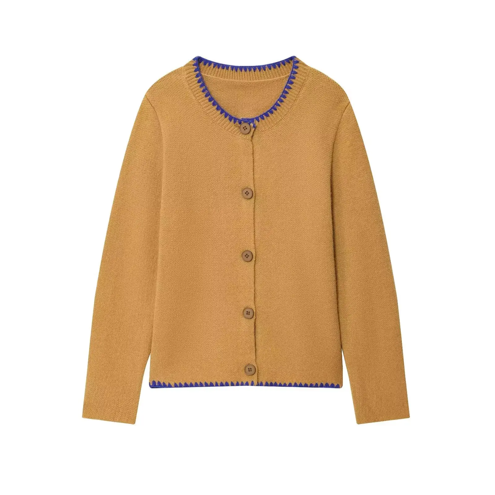 Women's Knitted Jacket 2025 New Style New Fashion Casual Versatile Women's Contrast Embroidery Knitted Jacket
Women's Knitted Jacket 2025 New Style New Fashion Casual Versatile Women's Contrast Embroidery Knitted Jacket