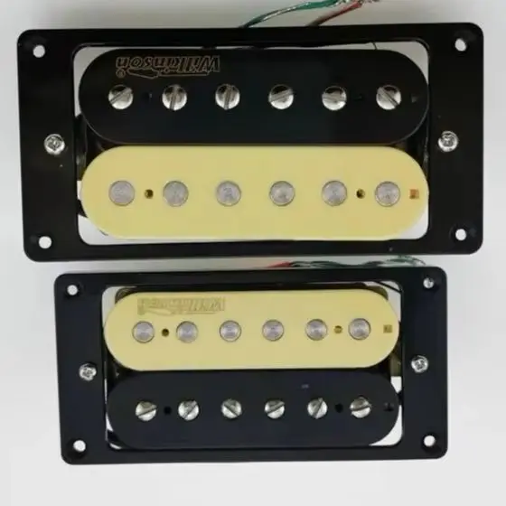 Wilkinson Electric Guitar Pickups, Humbucker 4C Zebra Black
Wilkinson Electric Guitar Pickups, Humbucker 4C Zebra Black