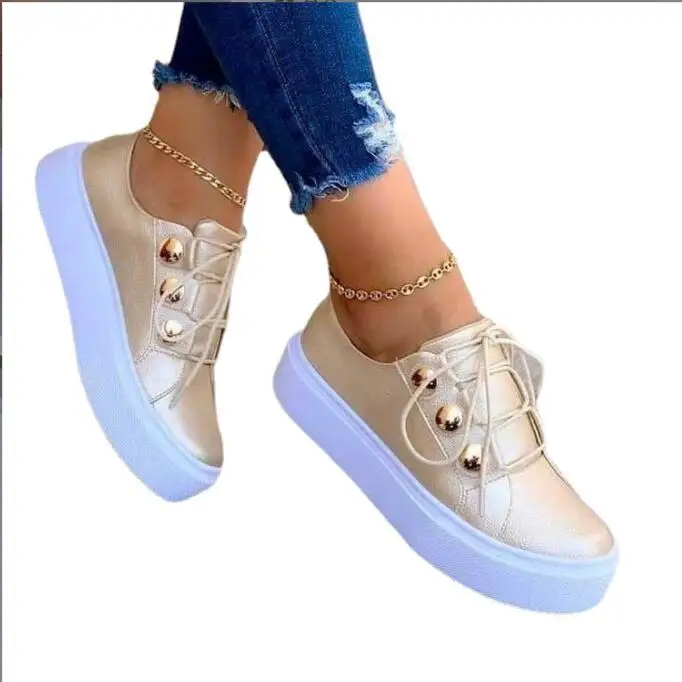 New Fashion Shoes Women Sneakers White Round Head Platform Causal Sports Student Cute Pinkround toe platform casual Flats shoes
New Fashion Shoes Women Sneakers White Round Head Platform Causal Sports Student Cute Pinkround toe platform casual Flats shoes