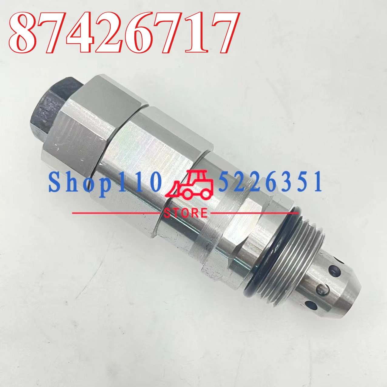 87426717 Hydraulic Relief Valve for Loader U80C B110C U80B B95CTC U80 B90B LV80 B95C B110B B95B B95CLR
87426717 Hydraulic Relief Valve for Loader U80C B110C U80B B95CTC U80 B90B LV80 B95C B110B B95B B95CLR