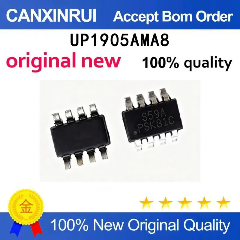 (5-100 pieces)UP1905AMA8 UP1905A silk screen S59A SOT23-8 spot chip IC
(5-100 pieces)UP1905AMA8 UP1905A silk screen S59A SOT23-8 spot chip IC