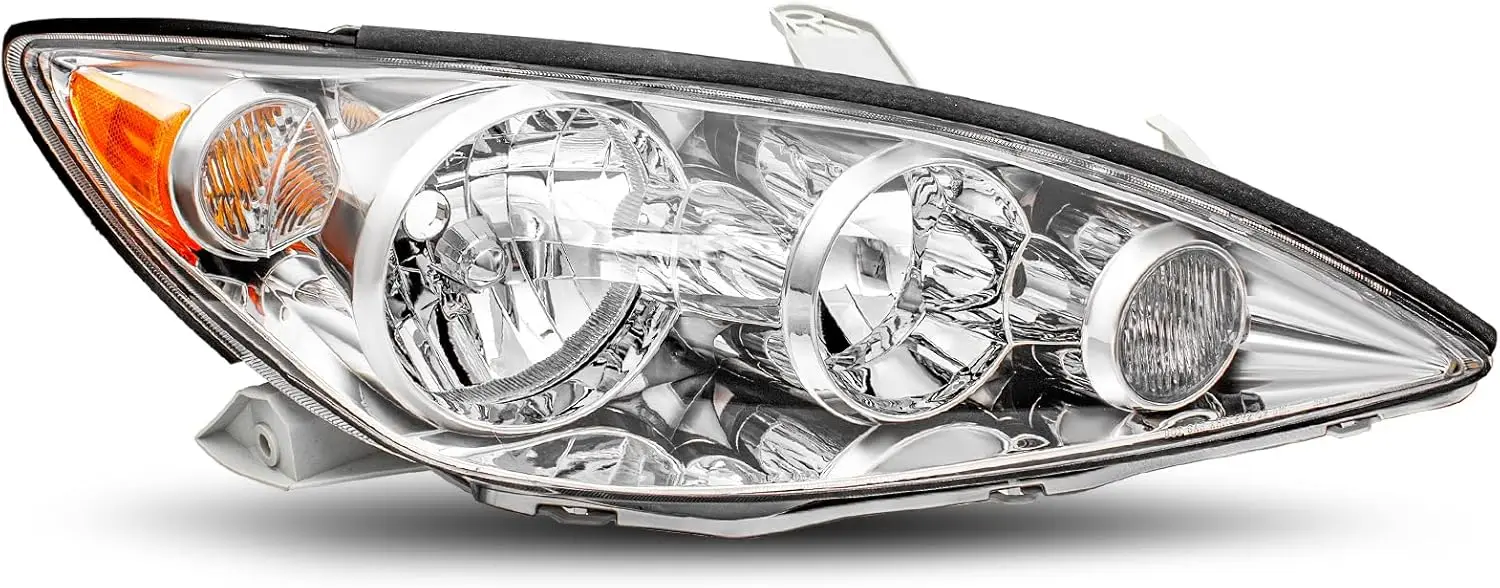 Замена фары в сборе для Toyota Camry LE XLE SE 2005-2006 годов (хромированный корпус и янтарный отражатель), сторона пассажира
Замена фары в сборе для Toyota Camry LE XLE SE 2005-2006 годов (хромированный корпус и янтарный отражатель), сторона пассажира