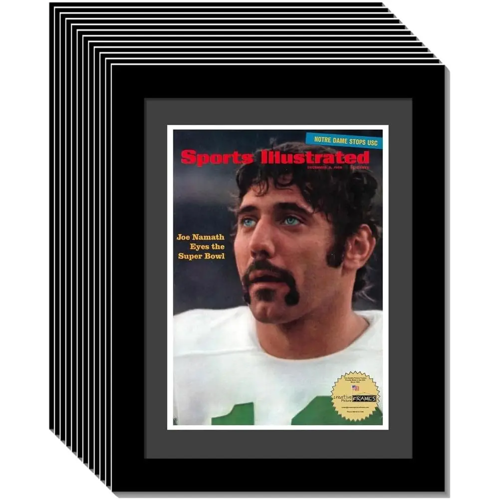 Подставка для винтажных спортивных журналов 8,25 x 11 дюймов, для настенного и настольного крепления, черный матовый цвет, упаковка из 12 штук
Подставка для винтажных спортивных журналов 8,25 x 11 дюймов, для настенного и настольного крепления, черный матовый цвет, упаковка из 12 штук