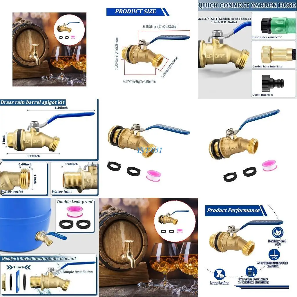 E15A Brass Ball Valves Water Transport Connector 3/4inch Water Drainage Valves
E15A Brass Ball Valves Water Transport Connector 3/4inch Water Drainage Valves