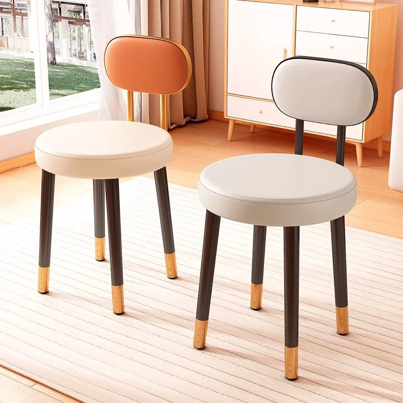 Home Light Luxury Dining Chair Home Breathable Chair Creative Dining Chair Soft Packaging Chair Bedroom Dressing Chair
Home Light Luxury Dining Chair Home Breathable Chair Creative Dining Chair Soft Packaging Chair Bedroom Dressing Chair