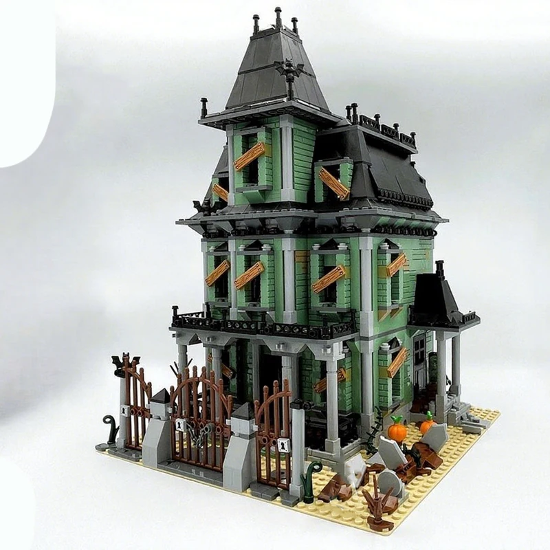1968 шт. MOC Monster Fightersing HauntedMansion Eerie Modular Manor DIY Модель Строительные блоки Игрушки на день рождения Подарок
1968 шт. MOC Monster Fightersing HauntedMansion Eerie Modular Manor DIY Модель Строительные блоки Игрушки на день рождения Подарок